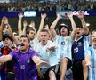 Lecție de pasiune pentru fotbal! Argentina, spectacol în tribune la CM 2022!