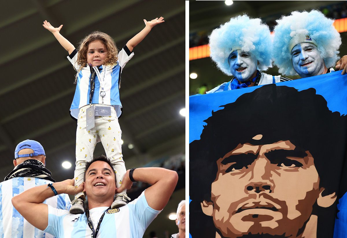 Lecție de pasiune pentru fotbal! Argentina, spectacol în tribune la CM 2022!
