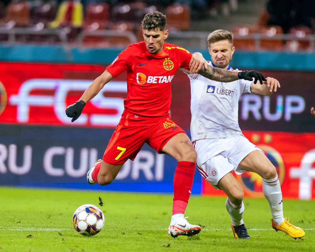 Cristian Geambașu a dat note de la 3 la 8 după FCSB - Oțelul: „Nervos, fițos și obraznic” versus „Limpede și precis, cel mai bun!”