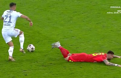 L-a faultat sau nu pe Ovidiu Popescu? Gol controversat în FCSB - Oțelul, validat după 3 minute de analiză VAR