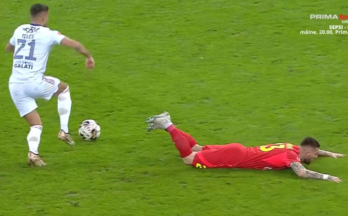 L-a faultat sau nu pe Ovidiu Popescu? Gol controversat în FCSB - Oțelul, validat după 3 minute de analiză VAR