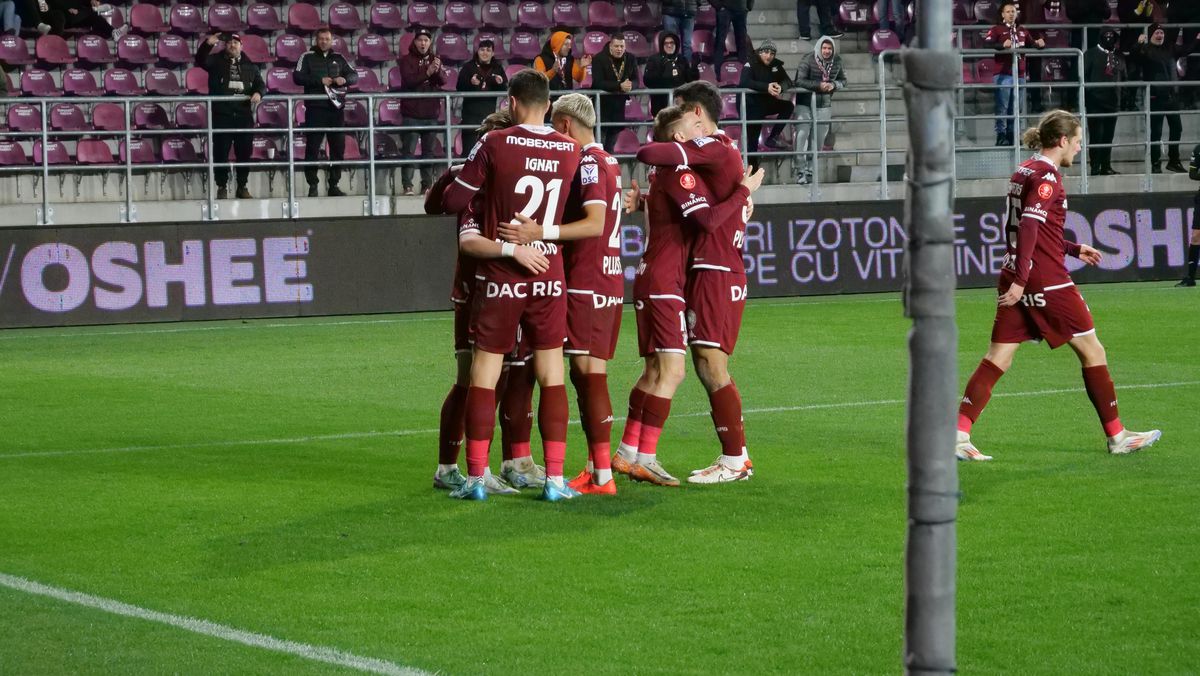 Jucătorii de la Rapid au prins curaj, după succesul din Cupa României Betano: „Locul nostru este pe podium”