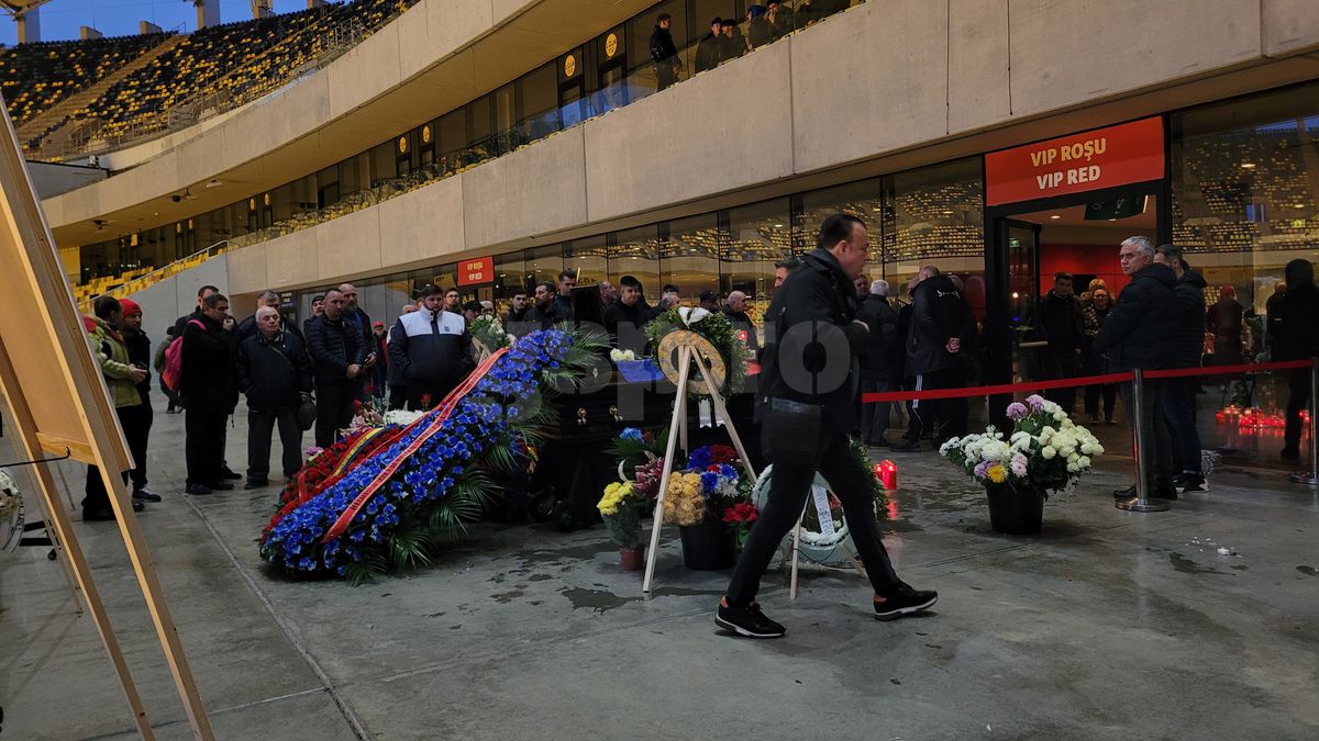 Imagini emoționante lângă sicriul lui Helmut Duckadam