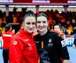Bicanca Bazaliu și Bianca Curmenț / România - Serbia la Euro 2024, handbal feminin // Photos © EHF/kolektiff