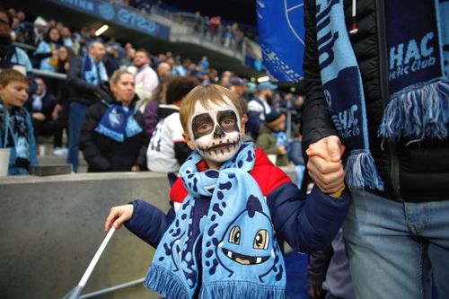 Copil de 6 ani și însoțitorul lui interziși pe stadion de Le Havre. Foto: Imago Images