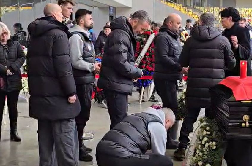 Tot lotul FCSB a mers la sicriul lui Helmuth Duckadam » Mihai Stoica a izbucnit în lacrimi