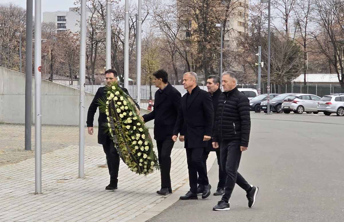 Imagini de la Arena Națională, unde va fi depus Helmut Duckadam