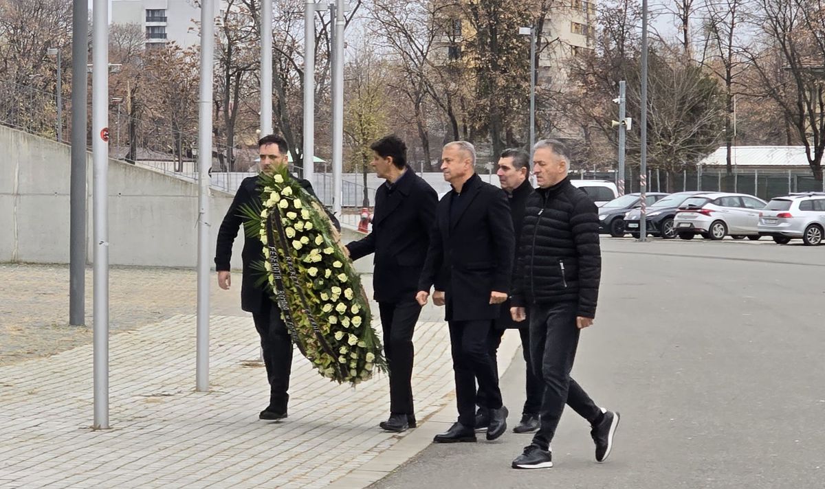 Imagini de la Arena Națională, unde va fi depus Helmut Duckadam