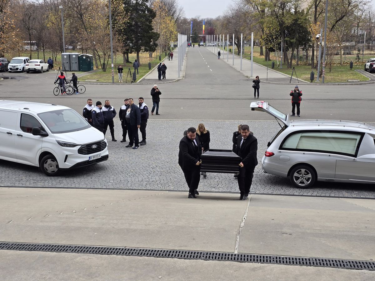 Imagini de la Arena Națională, unde va fi depus Helmut Duckadam