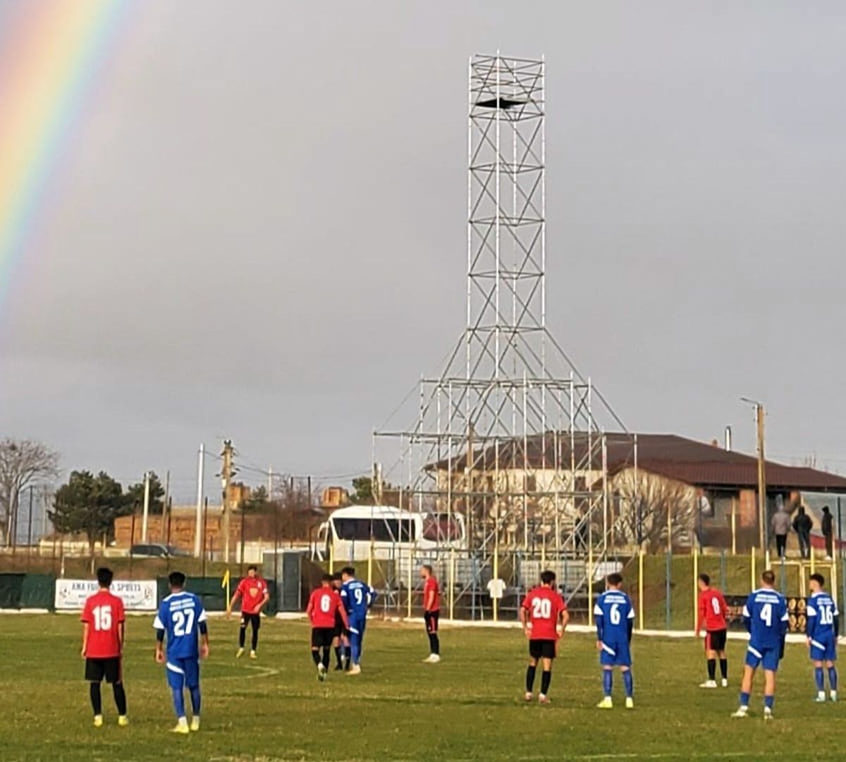 Borcea se transformă pentru meciul istoric cu FCSB! Imagini tari din comuna care va găzdui campioana României