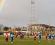 Micuțul stadion din Borcea a trecut printr-un proces de cosmetizare pentru meciul cu FCSB  / Sursă foto: Facebook@ Theodor Aniel