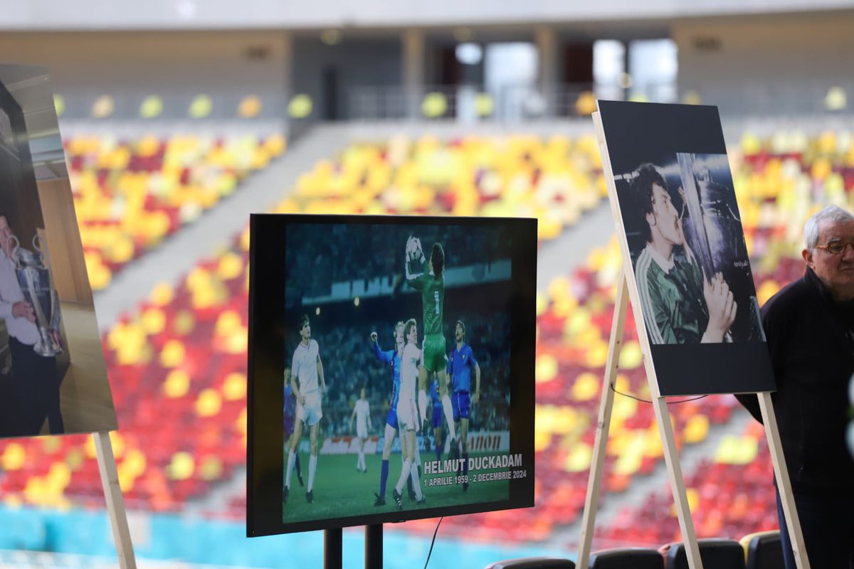 Tot lotul campioanei FCSB a mers la sicriul lui Helmut Duckadam » Mihai Stoica nu și-a mai putut stăpâni lacrimile