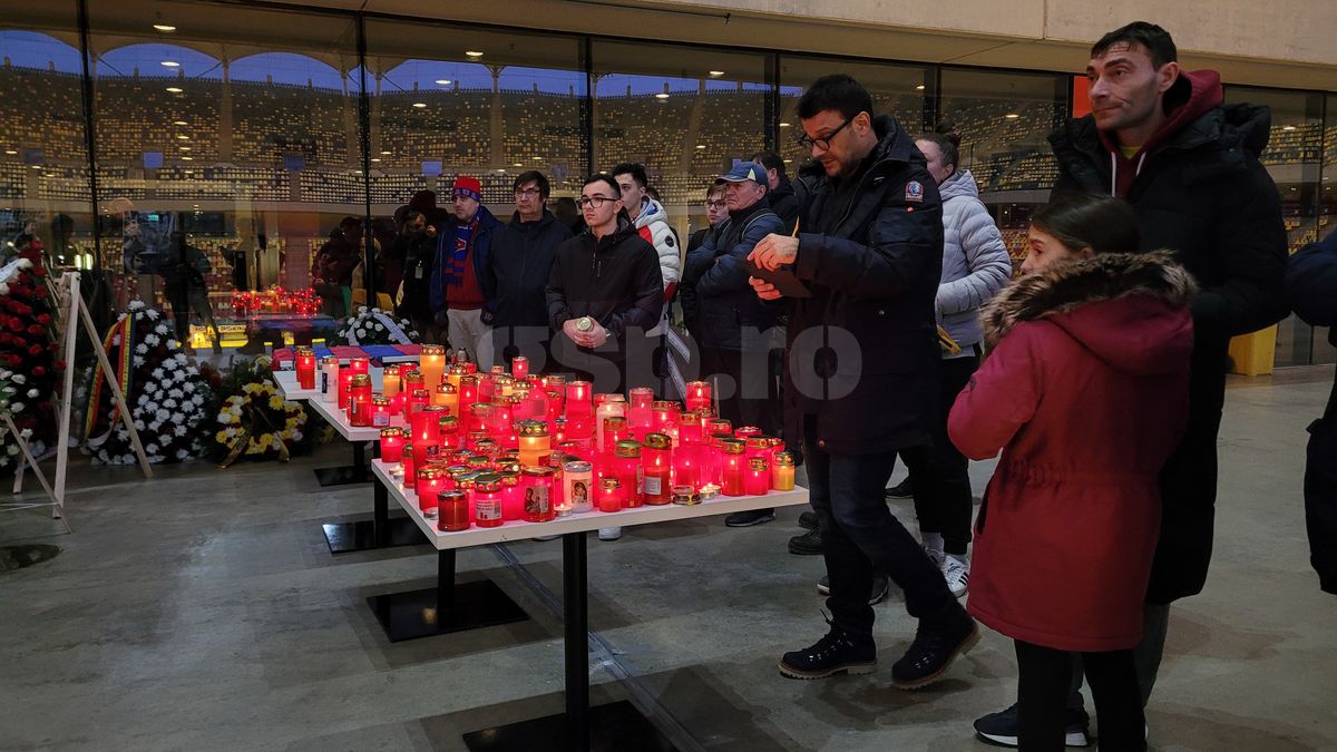 Imagini emoționante lângă sicriul lui Helmut Duckadam