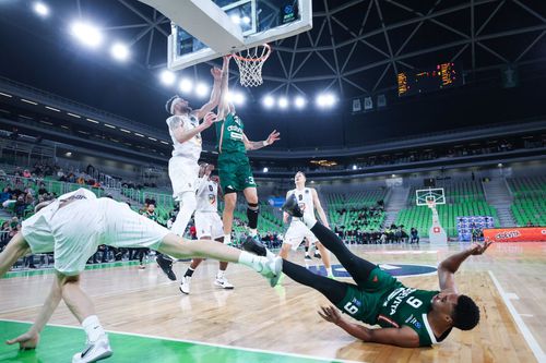 U-BT Cluj-Napoca, învinsă din nou de Cedevita Olimpija Ljubljana/Foto: X (KK Cedevita Olimpija Ljubljana)