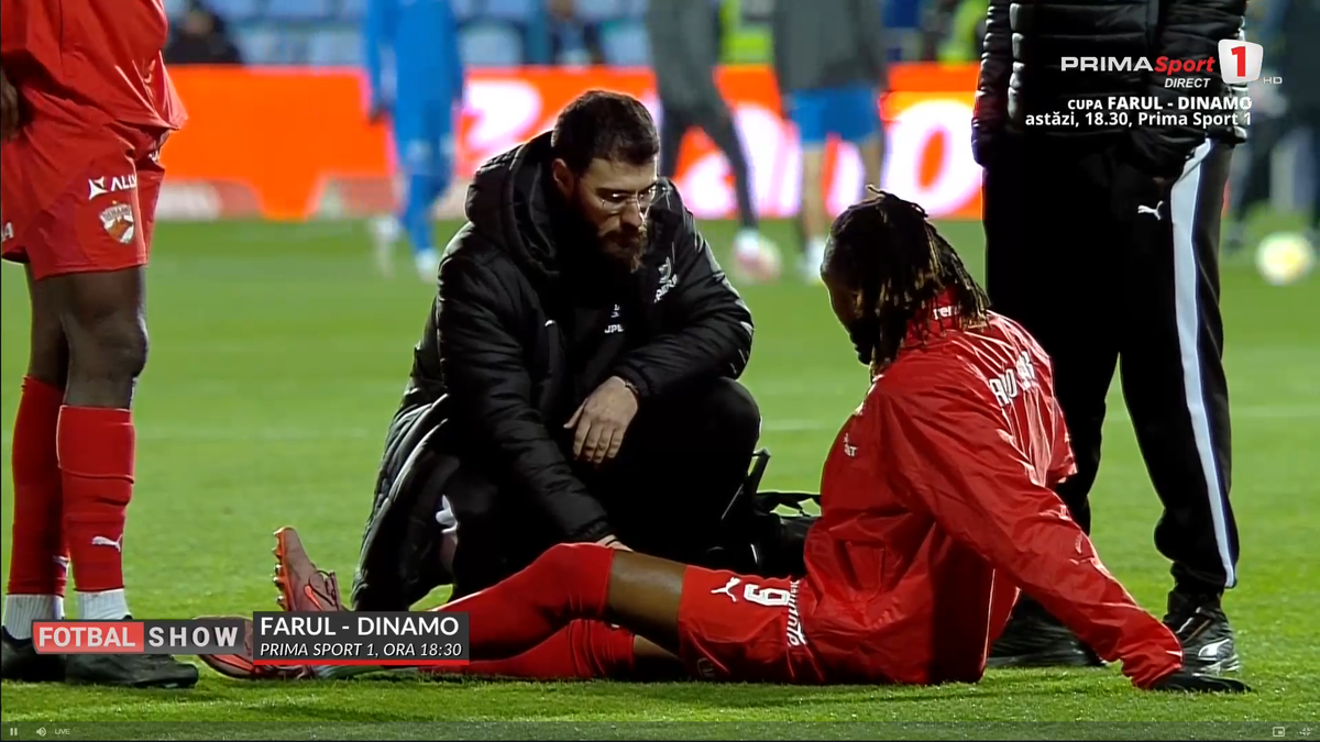 Încă o lovitură grea pentru Dinamo, cu 3 zile înaintea derby-ului cu FCSB! Titularul s-a „rupt” și e OUT