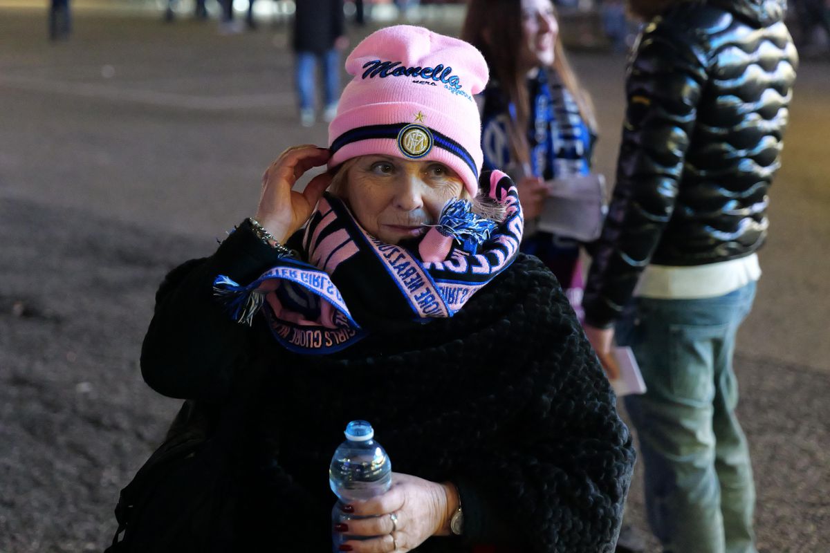 Imagini înaintea meciului Inter - Venezia