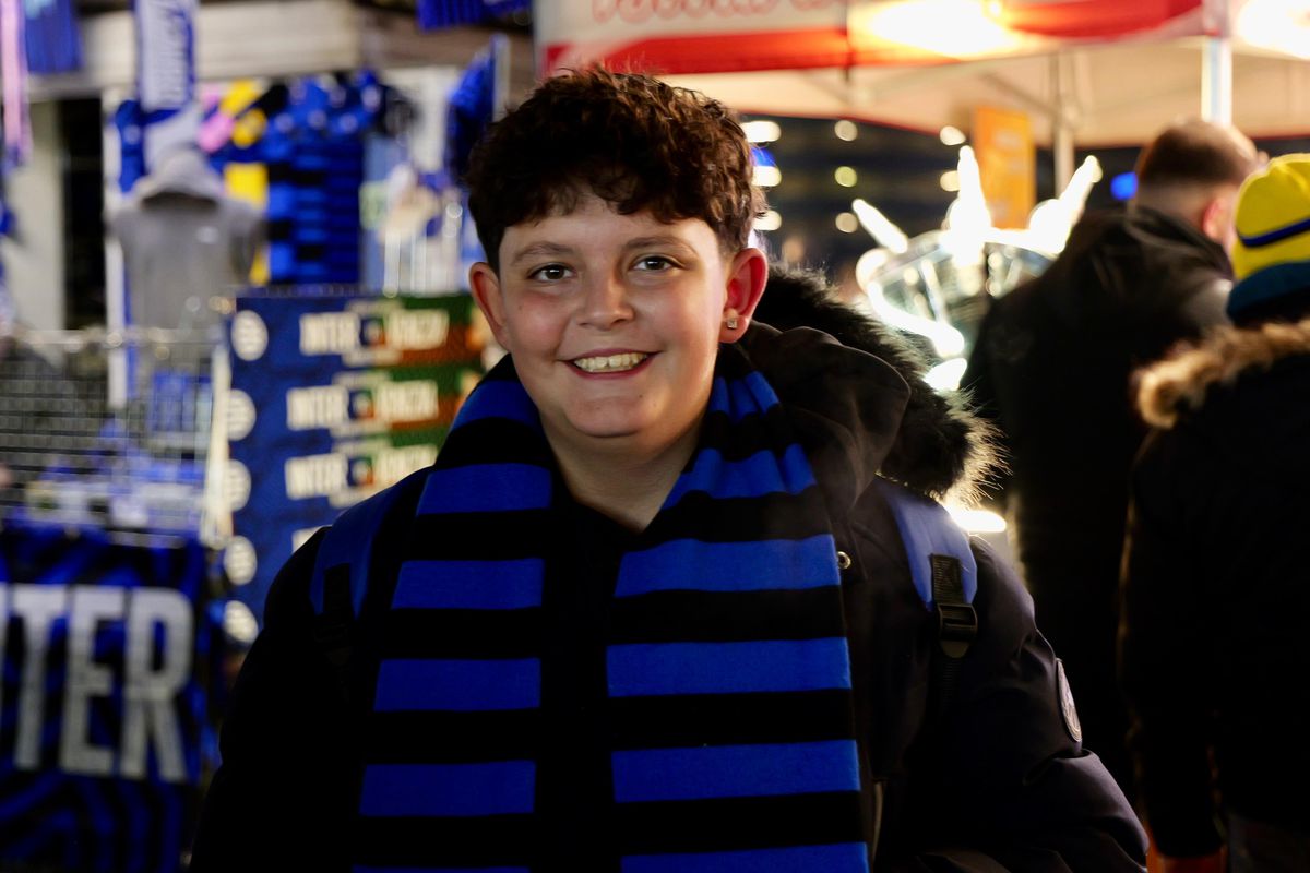 Imagini înaintea meciului Inter - Venezia