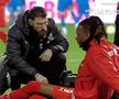 Încă un jucător accidentat la Dinamo! Karamoko, șanse mici să intre cu FCSB // FOTO: captură Prima Sport