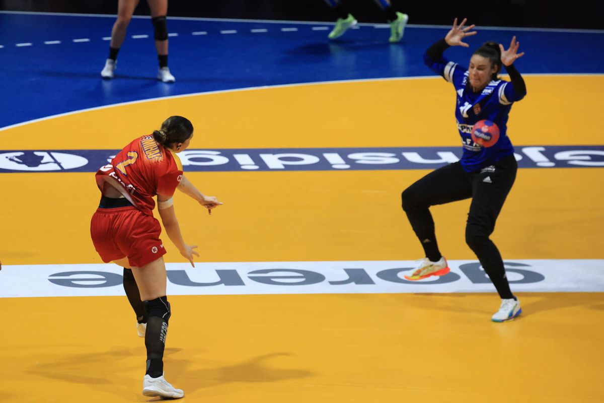 Imagini din meciul Ungaria - România, CM 2025 de handbal feminin