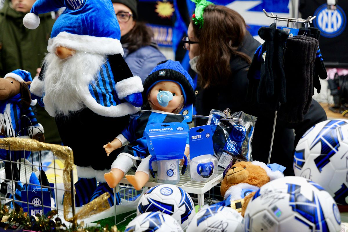 Imagini înaintea meciului Inter - Venezia