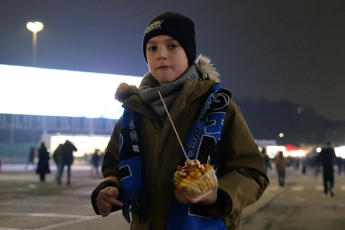 Imagini înaintea meciului Inter - Venezia