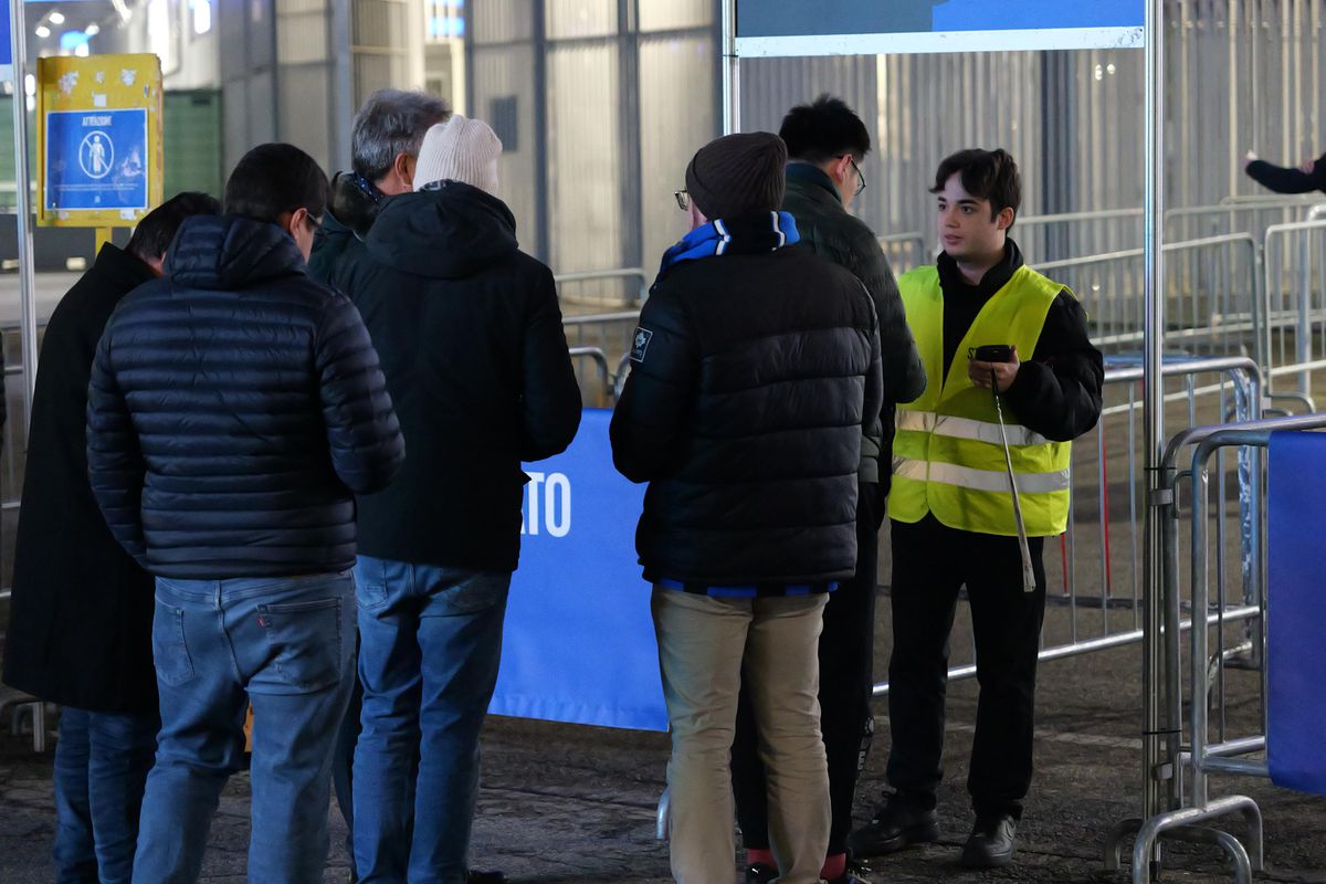Imagini înaintea meciului Inter - Venezia