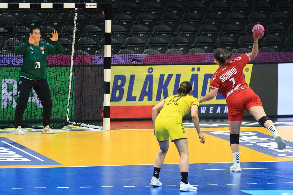 Japonia - Elveția, Campionatull Mondial de handbal feminin