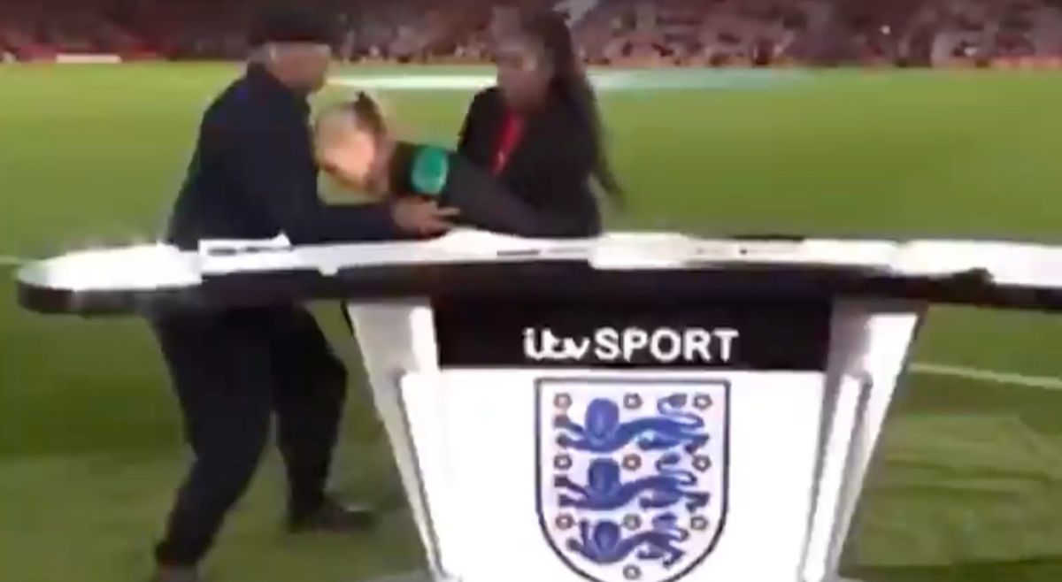 Laura Woods a leșinat în timpul transmisiunii live