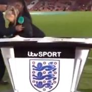 Laura Woods a leșinat în timpul transmisiunii live