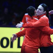 România - Ungaria, imagini de la încălzire la CM de handbal feminin 2025 / FOTO: Ionuț Iordache (GSP.ro)