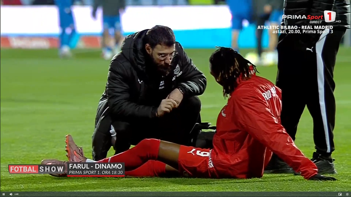 Încă o lovitură grea pentru Dinamo, cu 3 zile înaintea derby-ului cu FCSB! Titularul s-a „rupt” și e OUT