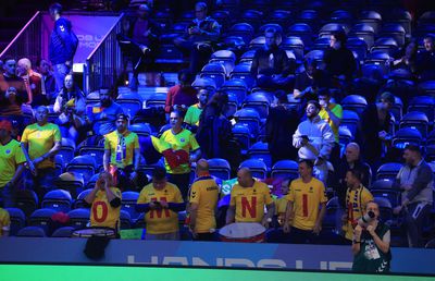 Haos total în tribune la Ungaria - România » Galeriile, amplasate una lângă cealaltă! Ce a rezultat