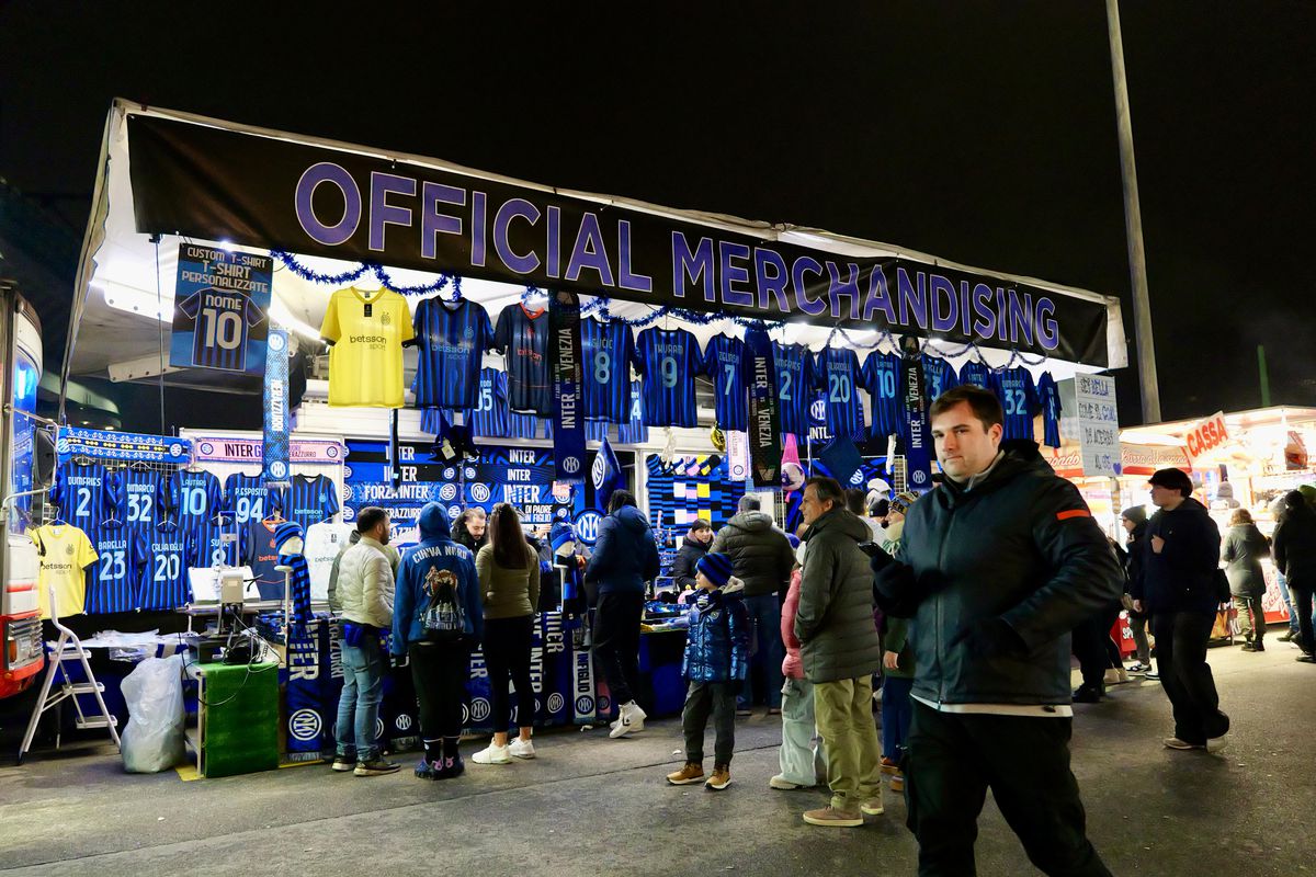 Imagini înaintea meciului Inter - Venezia