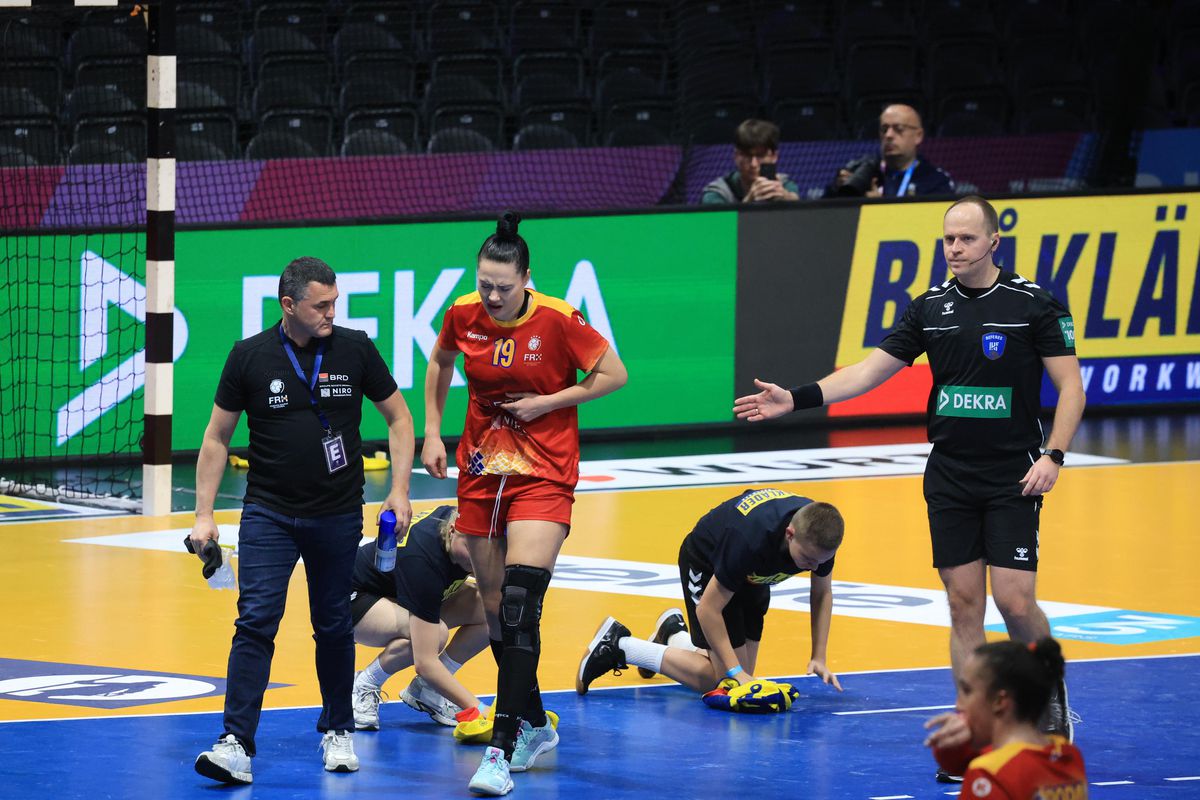 Imagini din meciul Ungaria - România, CM 2025 de handbal feminin