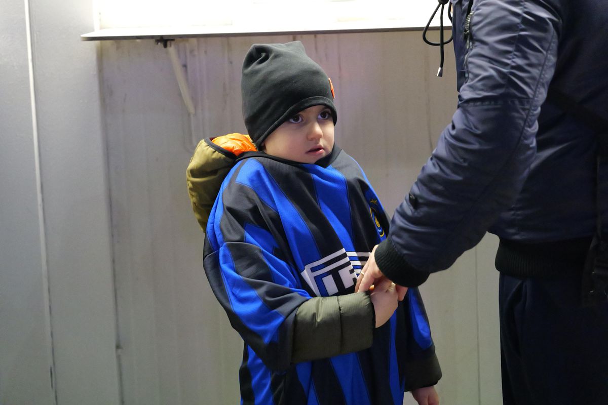 Imagini înaintea meciului Inter - Venezia