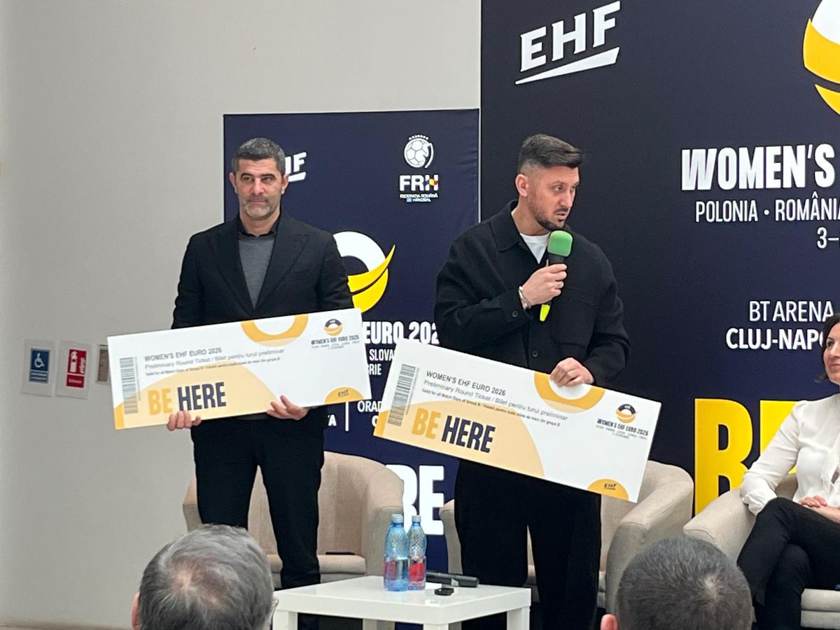 FRH a lansat azi platforma de ticketing pentru Campionatul European de handbal feminin din 2026 găzduit de România: cât costă biletele