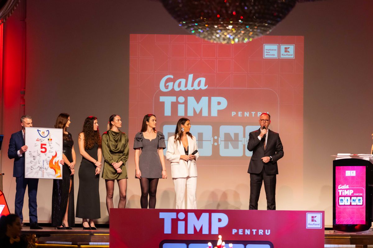 Peste 400.000 de euro strânși la Gala „Timp pentru Bine” pentru proiecte sociale și sportive