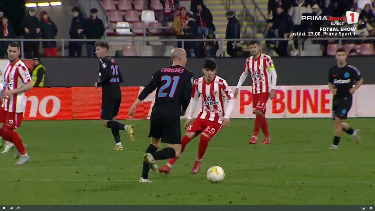 Alexandru Matei s-a accidentat grav în UTA - FCSB