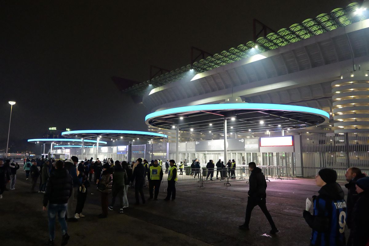 Imagini înaintea meciului Inter - Venezia