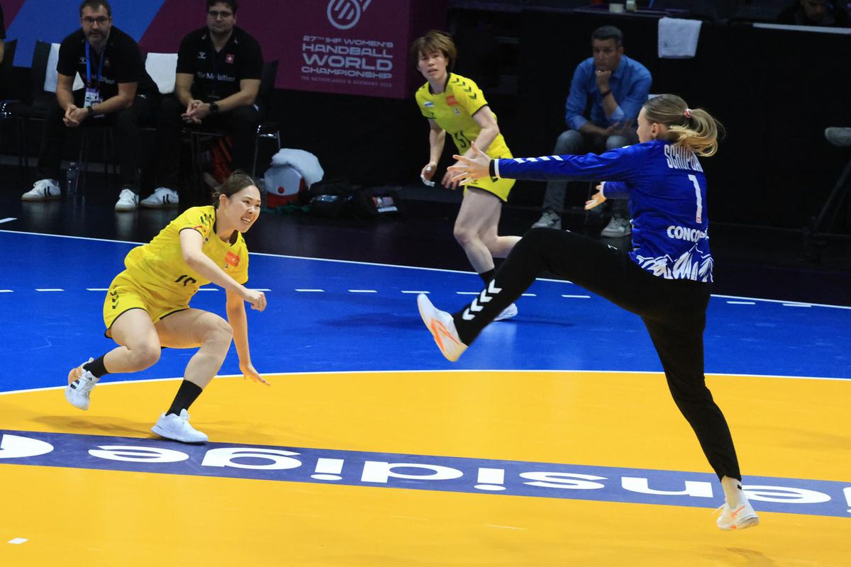 Japonia - Elveția, Campionatull Mondial de handbal feminin