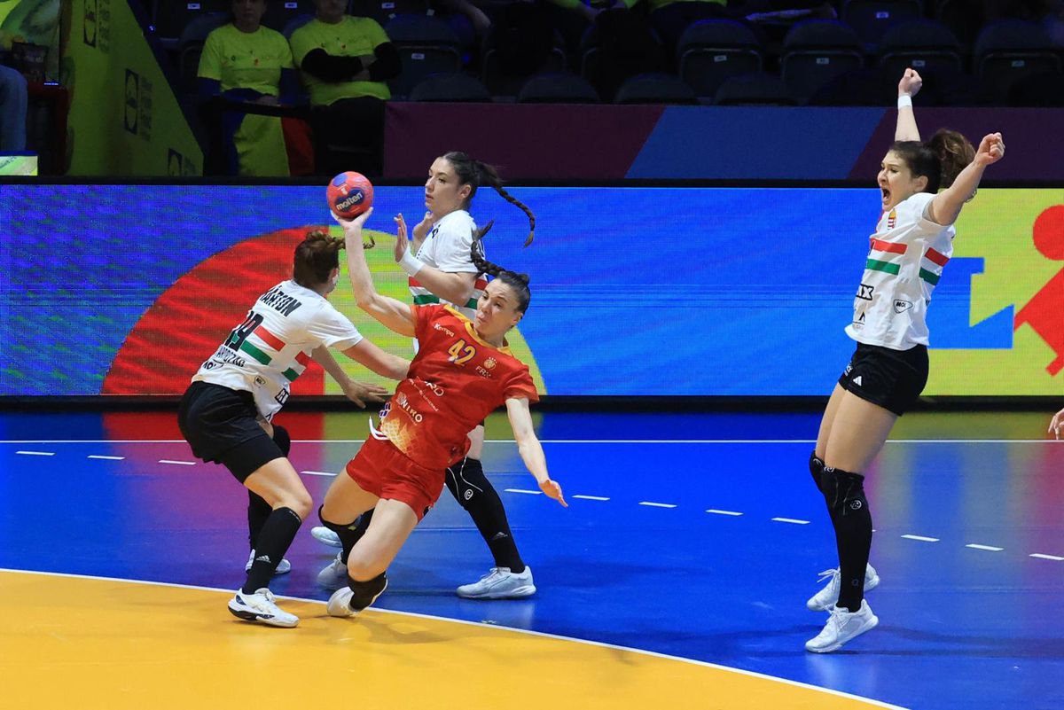Imagini din meciul Ungaria - România, CM 2025 de handbal feminin