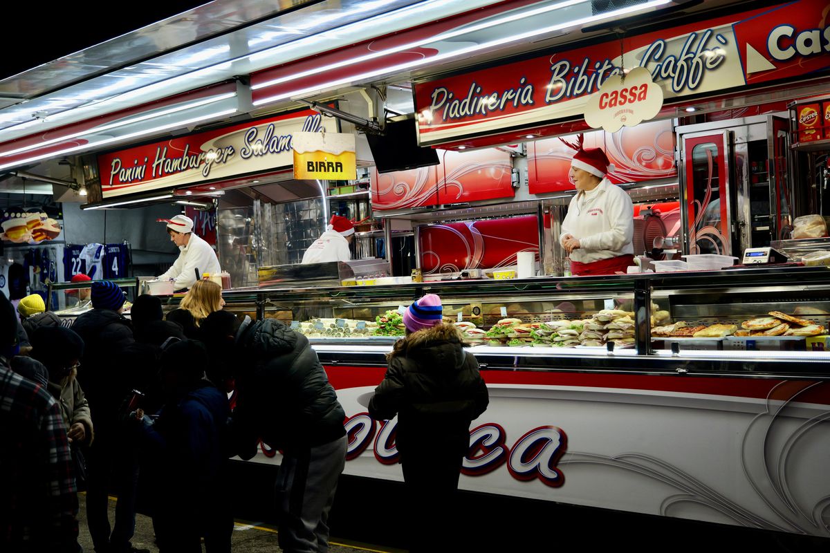 Imagini înaintea meciului Inter - Venezia