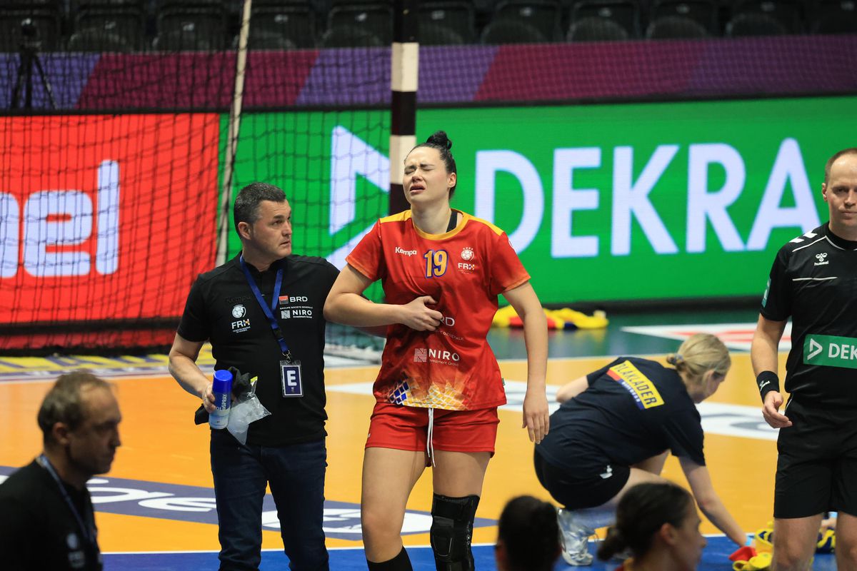 Imagini din meciul Ungaria - România, CM 2025 de handbal feminin