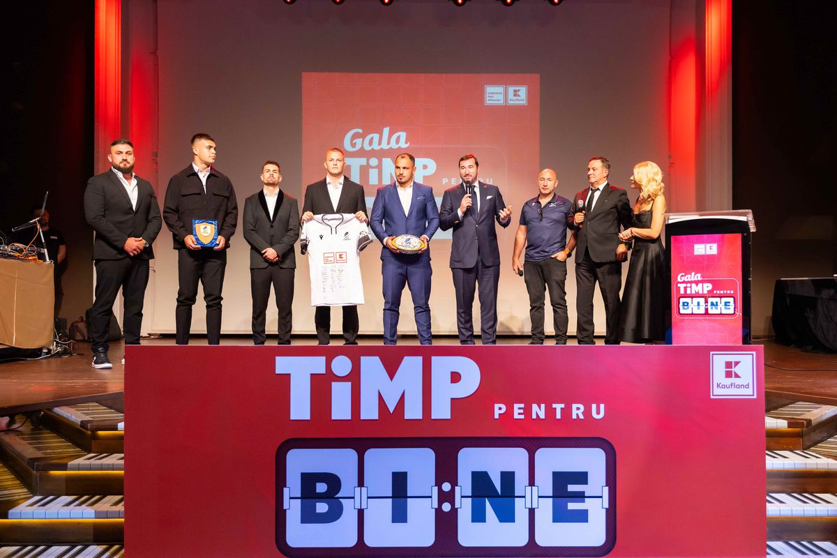Peste 400.000 de euro strânși la Gala „Timp pentru Bine” pentru proiecte sociale și sportive