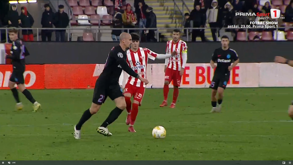 Alexandru Matei s-a accidentat grav în UTA - FCSB