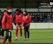 Mamadou Karamoko s-a accidentat la încălzire înainte de Farul - Dinamo // FOTO: captură Prima Sport