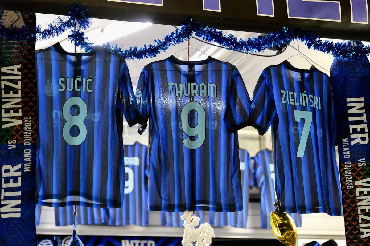 Imagini înaintea meciului Inter - Venezia