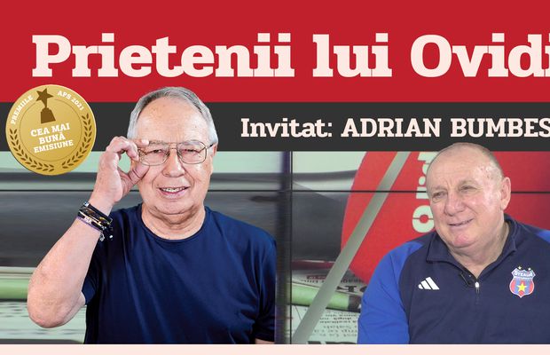 Adrian Bumbescu, invitatul lui Ioanițoaia la „Prietenii lui Ovidiu”