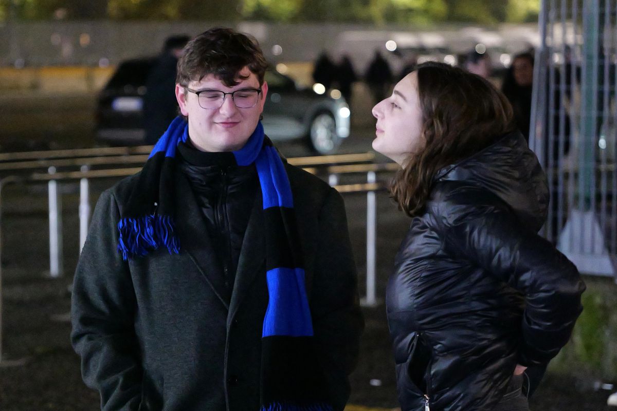 Imagini înaintea meciului Inter - Venezia