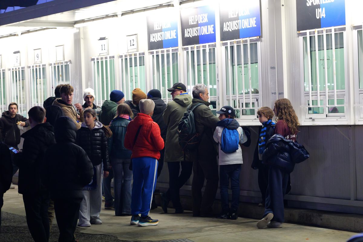 Imagini înaintea meciului Inter - Venezia